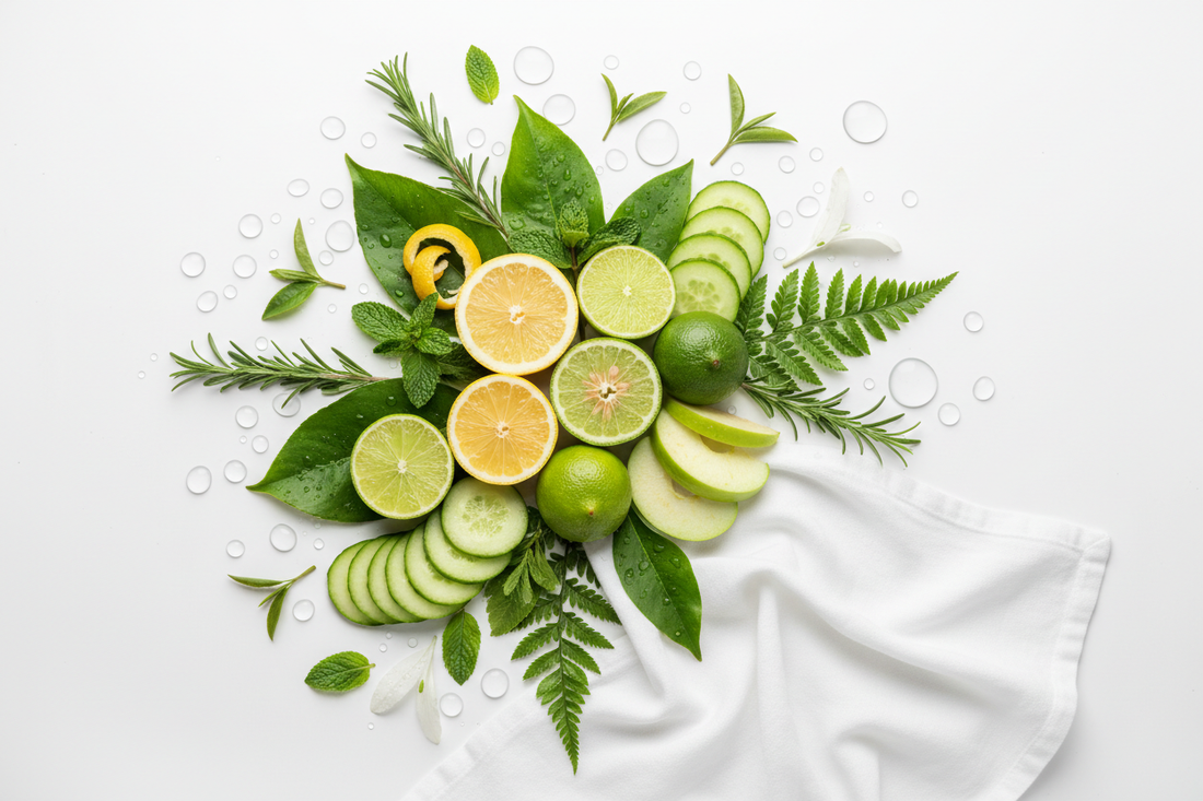 fresh scent olfactory family elements. must be real